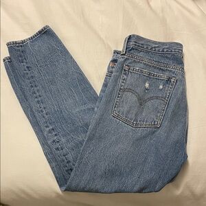 Levi's Light Blue Straight Leg Jeans